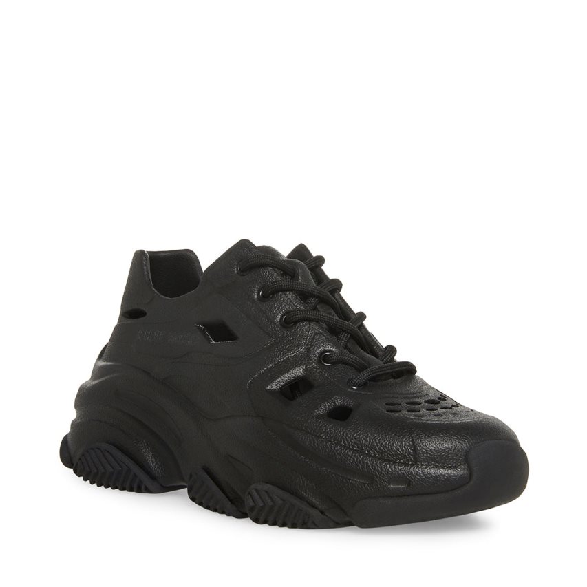 Black Steve Madden Possessive Onyx Women's Sneakers | PH 1285UBI